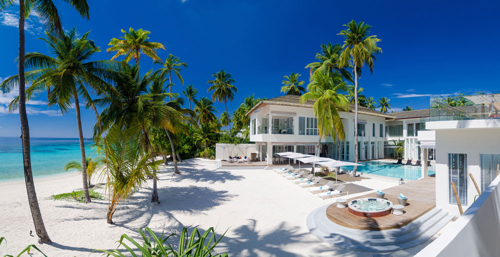 Amilla Beach Residences - The Amilla Estate - Exterior view of the villa